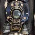 Eastman kodak No2 folding autographic brownie fényképezőgép fotó