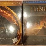 Gyűrűk ura és Hobbit bluray trilógiák bővített REMASTERED kiadásban EGYBEN!!! fotó