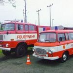 Barkas B1000 és IFA W50 - NDK tűzoltóság fotó