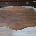 Régi fából készült asztal fotó