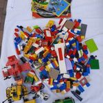 1kg vegyes ömlesztett LEGO csomag figurával - ajándék összerakási útmutatók (eredeti lego) p fotó