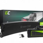 Green Cell Elektromos kerékpár akkumulátor 36V 7.8Ah Frame Type E-Bike Pedelec fotó