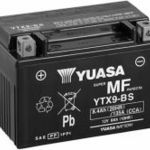 Yuasa YTX9-BS 12V Akkumulátor 8, 4Ah 135A Indítóáram Bal+ fotó
