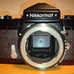Gönyörű Nikon Nikkormat FT váz slr tükörreflexes fényképezőgép fotó