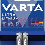 Varta Lithium elem micro/mikró FR03 AAA 2db/csom. fotó