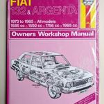 Fiat 132 és Argenta javítási könyv (1973-1985) Haynes fotó
