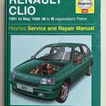 Renault Clio I benzines javítási könyv (1991-1998) Haynes fotó