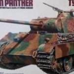 Tamiya 35170 1/35 Scale Military Model Kit German Panther Type G Early Version fotó