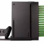 SteelDigi XS-CC01B Jade Mojave Xbox Series X, 2 töltőport, USB-C Fekete többfunkciós állvány fotó