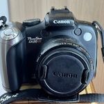 AKCIO! Canon SX20 IS ultrazoom, újszerű, digit. fényképezőgép + USB átjátszó kábel, meoriakártyával fotó