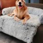 Pet Bed kutyaágy kanapéra, kanapévédő kutyaágy, szürke, S méret (76 x 76 x 15 cm) fotó