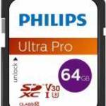 Philips FM64SD65B 64 GB SDXC UHS-I Class 10 memóriakártya - PHILIPS fotó