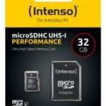 Intenso 3424480 32 GB MicroSD UHS-I Class 10 memóriakártya fotó