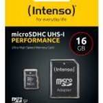 Intenso 3424470 16 GB MicroSD UHS-I Class 10 memóriakártya fotó