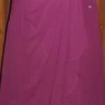 lilás bordó csipkés felső részű mellbetétes maxi ruha 12-s fotó