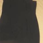 fekete ruha F & F 20/48-s jó anyag ujjatlan h: 101 cm mb: 118-122 cm fotó