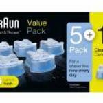 Braun Clean & Renew 5+1 kék tisztítópatron fotó