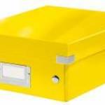 LEITZ "Click&Store" sárga színű S méretű rendszerező doboz fotó