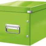 LEITZ "Click&Store" zöld színű M méretű rendszerező doboz fotó