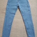 új világoskék stretch szűk farmernadrág rugalmas csőnadrág skinny jeans 34/36 XS/S - fotó
