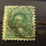 USA 1902 extra ritka pecsételt 5 dollár MI151 kat.ár 750 euro /leírás/ fotó