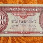 1947 -es Kossuth Címeres 100 Forint bankó Ritkább !!!!! (L0956) fotó