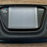 Sega Game Gear színes kézikonzol + 1db játék, retró NMÁ fotó