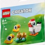 LEGO Creator - Húsvéti csirkék 30643 zacskós készlet - új, bontatlan fotó