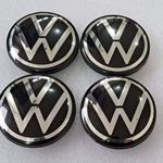 Új 4db VW Volkswagen 66mm Felni Alufelni Kupak Közép Felnikupak Porvédő Embléma 5H0601171 fotó
