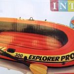 Bontatlan Intex Explorer Pro 300 gumicsónak szett 244x117 gumi csónak fotó