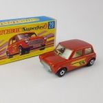 Matchbox Lesney Superfast #29 Racing Mini bronz színben, eredeti dobozával [England] fotó