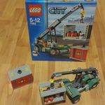 LEGO City 7992 konténer rakodó + doboz + leírás megkimélt BP! 1 Ft-ról! fotó