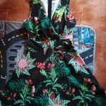extrém halloween trópusi papagáj női ruha goth punk rockabilly pin up fotó