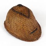 1E993 Antik fonott szalmakalap szafari kalap XIX. századi fotó