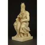 1P648 Michelangelo Buonarroti : Mózes műgyanta szobor 20 cm fotó
