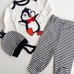 Baba pizsama pingvin mintával 3 részes fotó