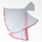 Gyerek esőköpeny / poncsó - belebújós kivitel, rózsaszín, 6-os méret fotó