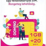 ÚJ!!! Telekom-os Domino normál-micro-nano SIM kártya Új!!! fotó