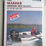 Mariner csónakmotor javítási könyv (1990-1993) fotó