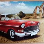 Dekorációs fém tábla ( Opel Kapitan 1955 ) fotó