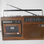 National Panasonic hordozható rádiós magnó nincs hangja fotó
