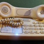 Retro vezetékes, nyomógombos telefon: MATRA- 1980, CHORUS - francia modell. fotó