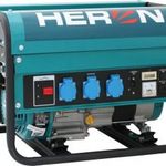 HERON benzinmotoros áramfejlesztő, max 2300 VA, egyfázisú (EGM-25 AVR) fotó