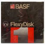 10db-os régi bontatlan csomag BASF FlexyDisk PC-8" lemez floppy retro számítógép kiegészítő 1 FT NMÁ fotó