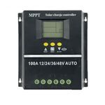 Napelemes vezérlő mppt 12v/24v/36v/48v 100a smart sy48100a fotovoltaikus panelek 48V fotó