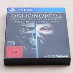 Dihonored 2 Jewel of the South Pack német kiadás, német-angol nyelv+slipcase+fém plakett ps4 játék fotó