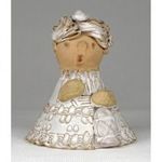 1M985 Szilágyi Mária : Figurális kerámia karácsonyi csengő 9.5 cm fotó