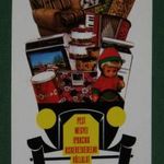 Kártyanaptár, Pest megyei iparcikk vállalat, áruház, televízió, magnó, bútor, harmonika, 1981, , B, fotó