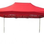3x2 piros rendezvény sátor árusító piaci horgász kerti pavilon fotó