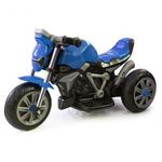 Elektromos háromkerekű motor gyerekeknek - kék fotó